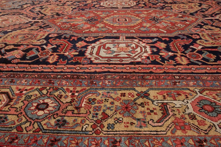Antique Heriz Rug For Sale at 1stdibs
