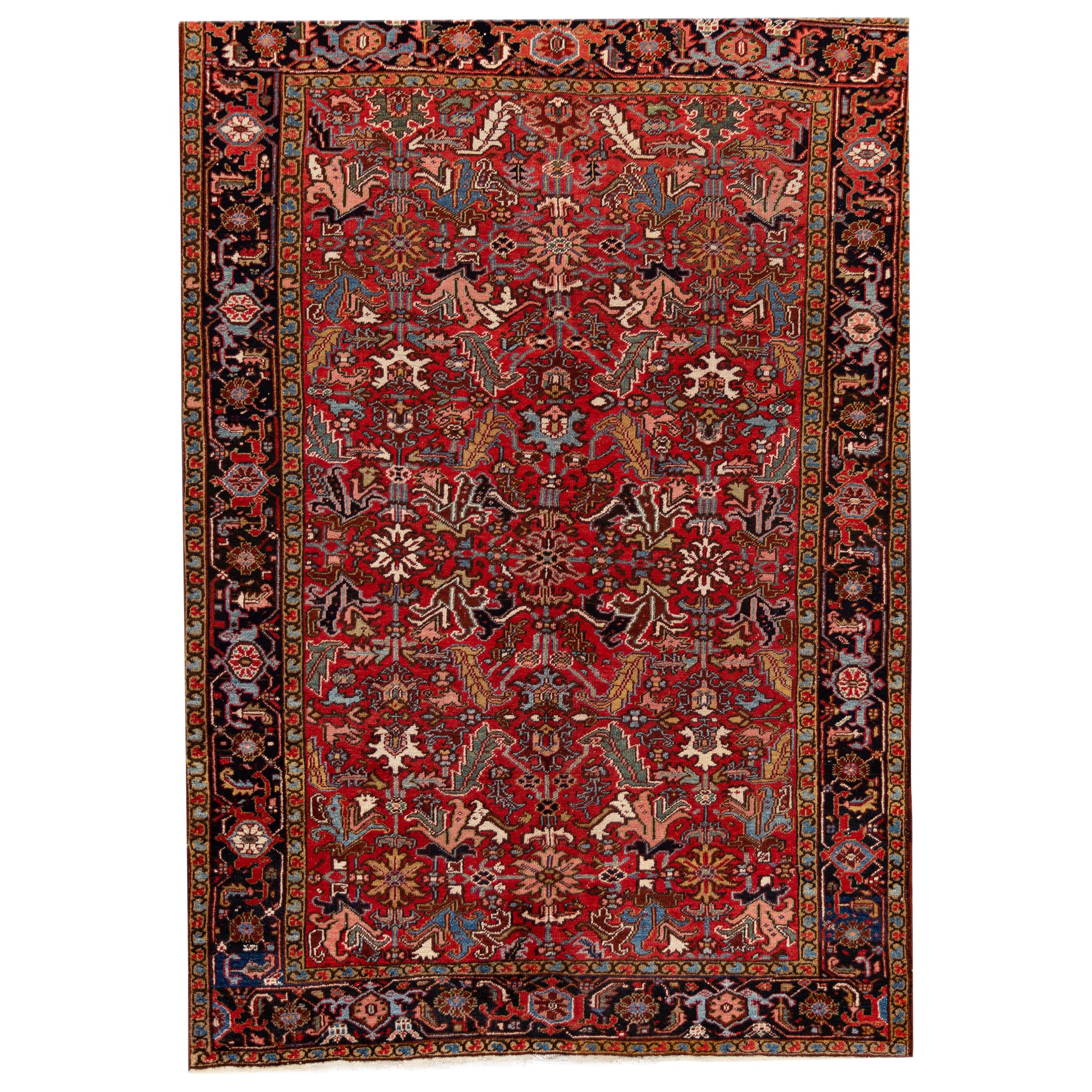 Antique Heriz Rug