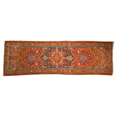 Antique Heriz Rug Runner
