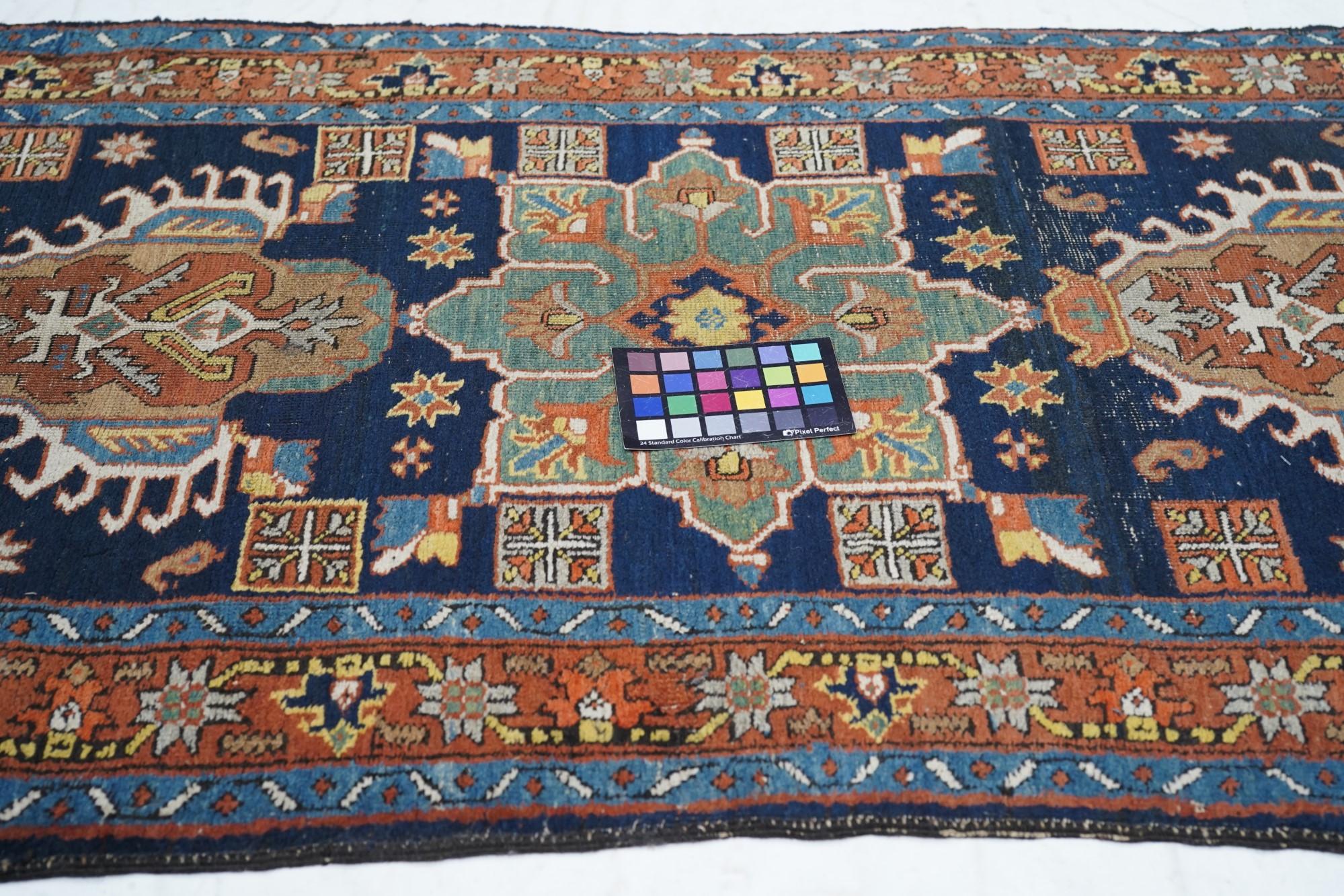 Antique Heriz Runner For Sale 6