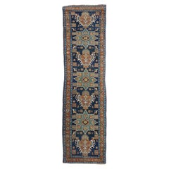 Tapis de couloir Heriz ancien 2'8'' x 10'8''