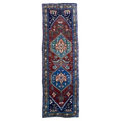 Antique Heriz Runner 2.98m x 0.87m