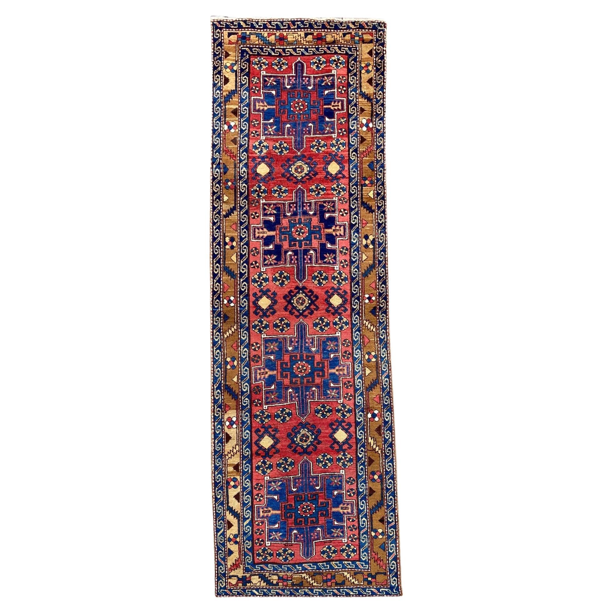 Antique Heriz Runner For Sale