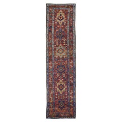 Antique Heriz Runner 3'3'' x 14'8''