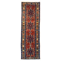 Antique Heriz Runner 4.18m x 0.96