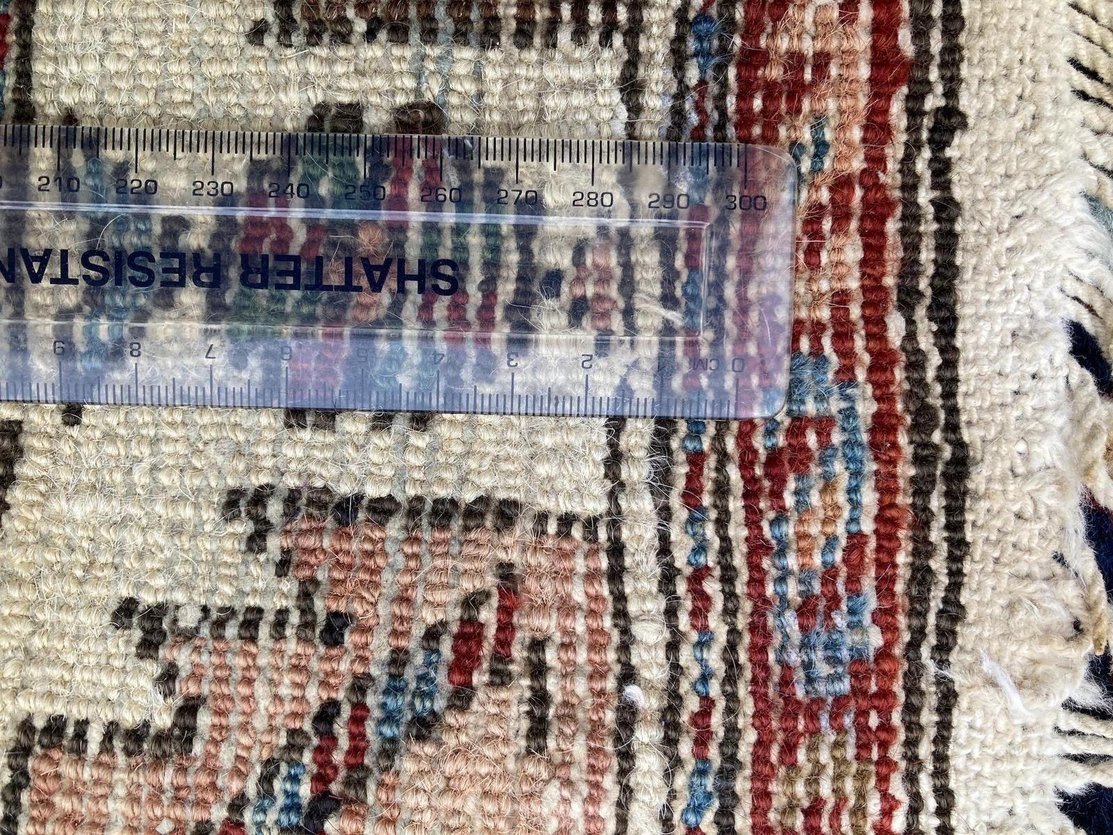 Antique Heriz Runner 4.35m x 1.04m For Sale 9