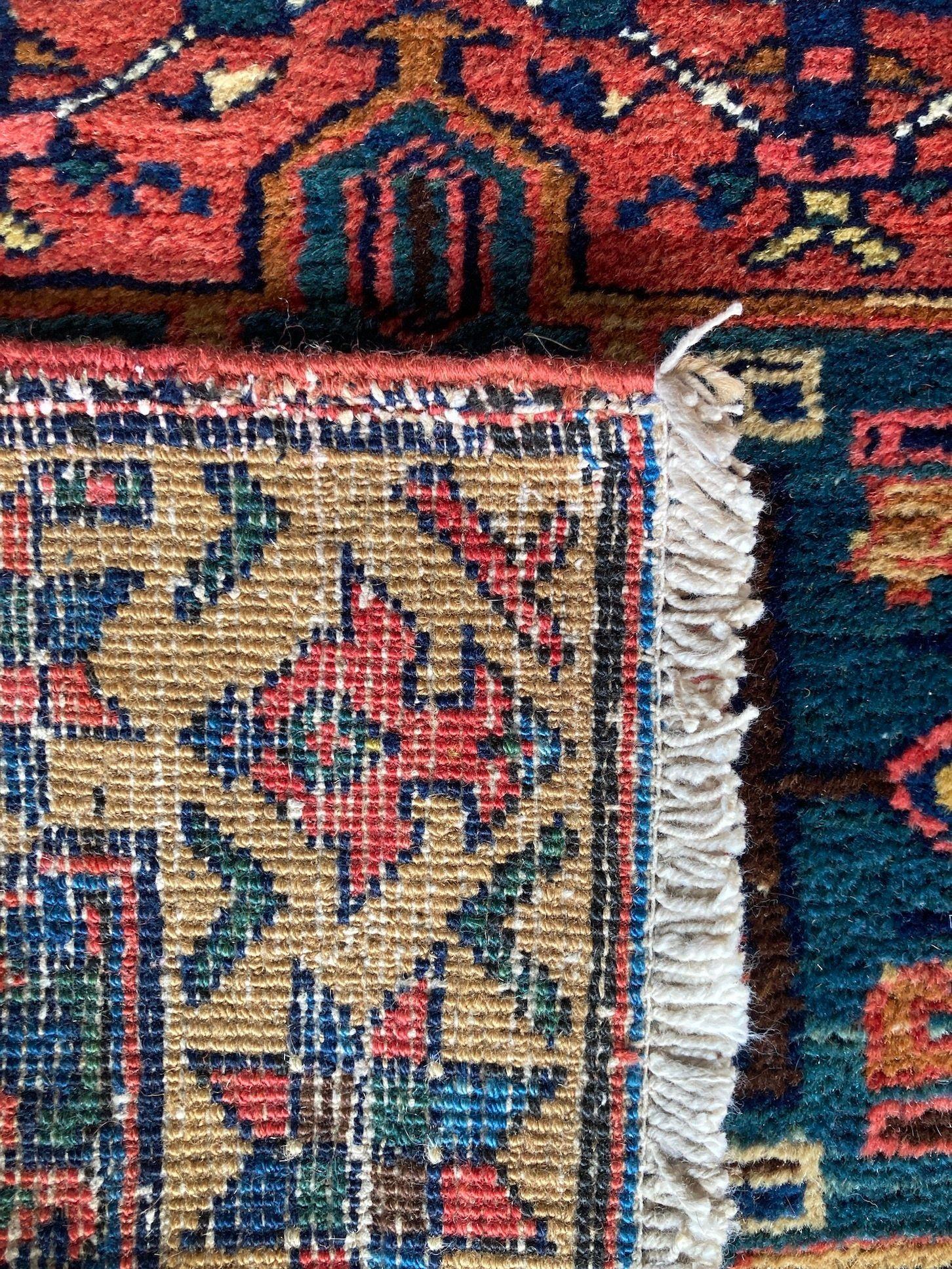 Antiker Heriz-Läufer, 4,70 m x 0,87 m im Angebot 13