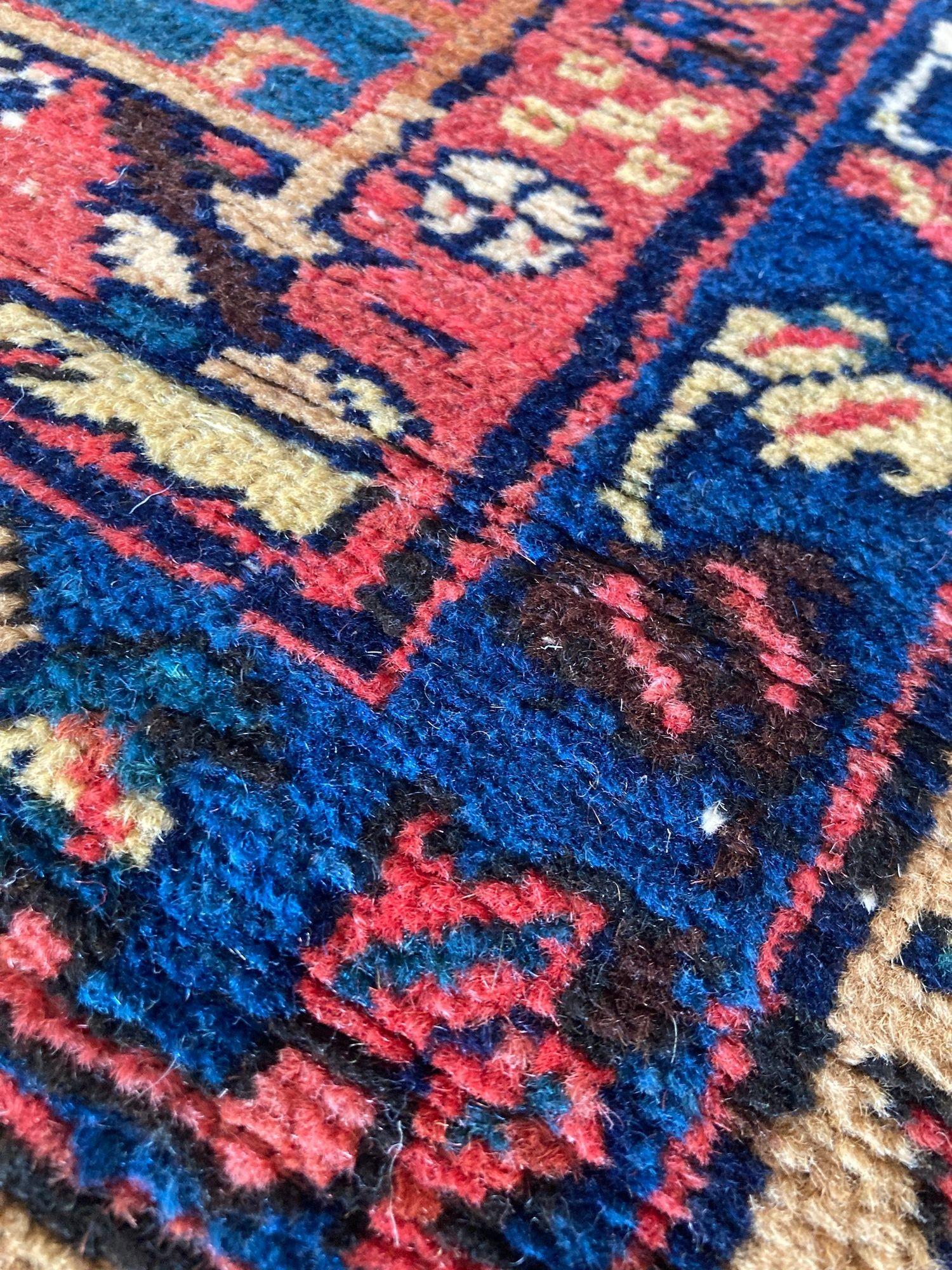 Antiker Heriz-Läufer, 4,70 m x 0,87 m im Angebot 4