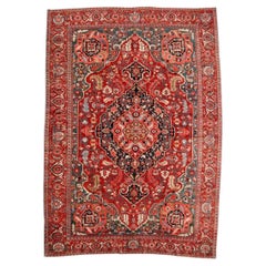 Antique Heriz Serapi Carpet/Rug