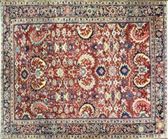 Antique Heriz, Serapi Oriental Carpet, Most Decorative