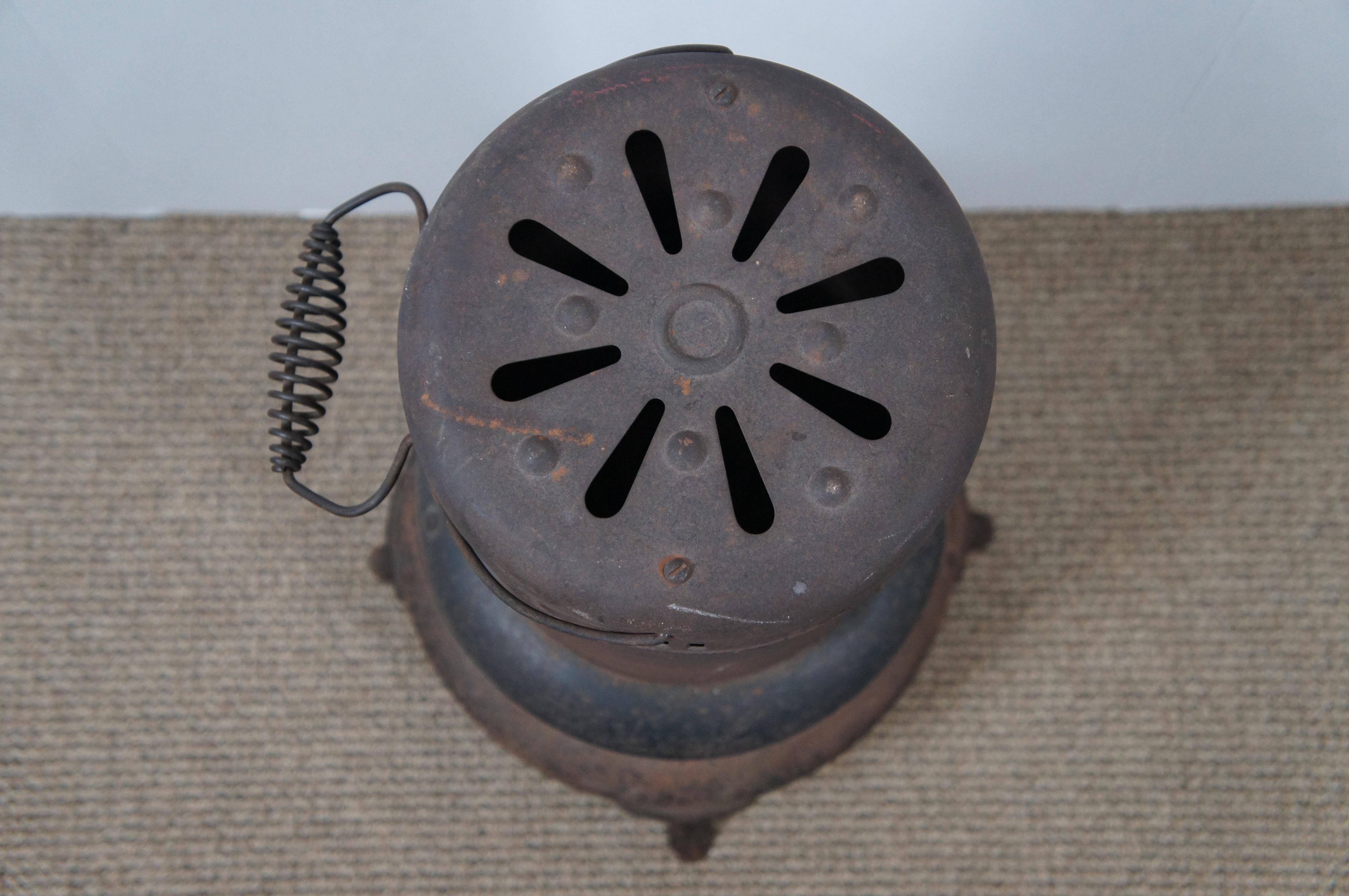 antique kerosene heater