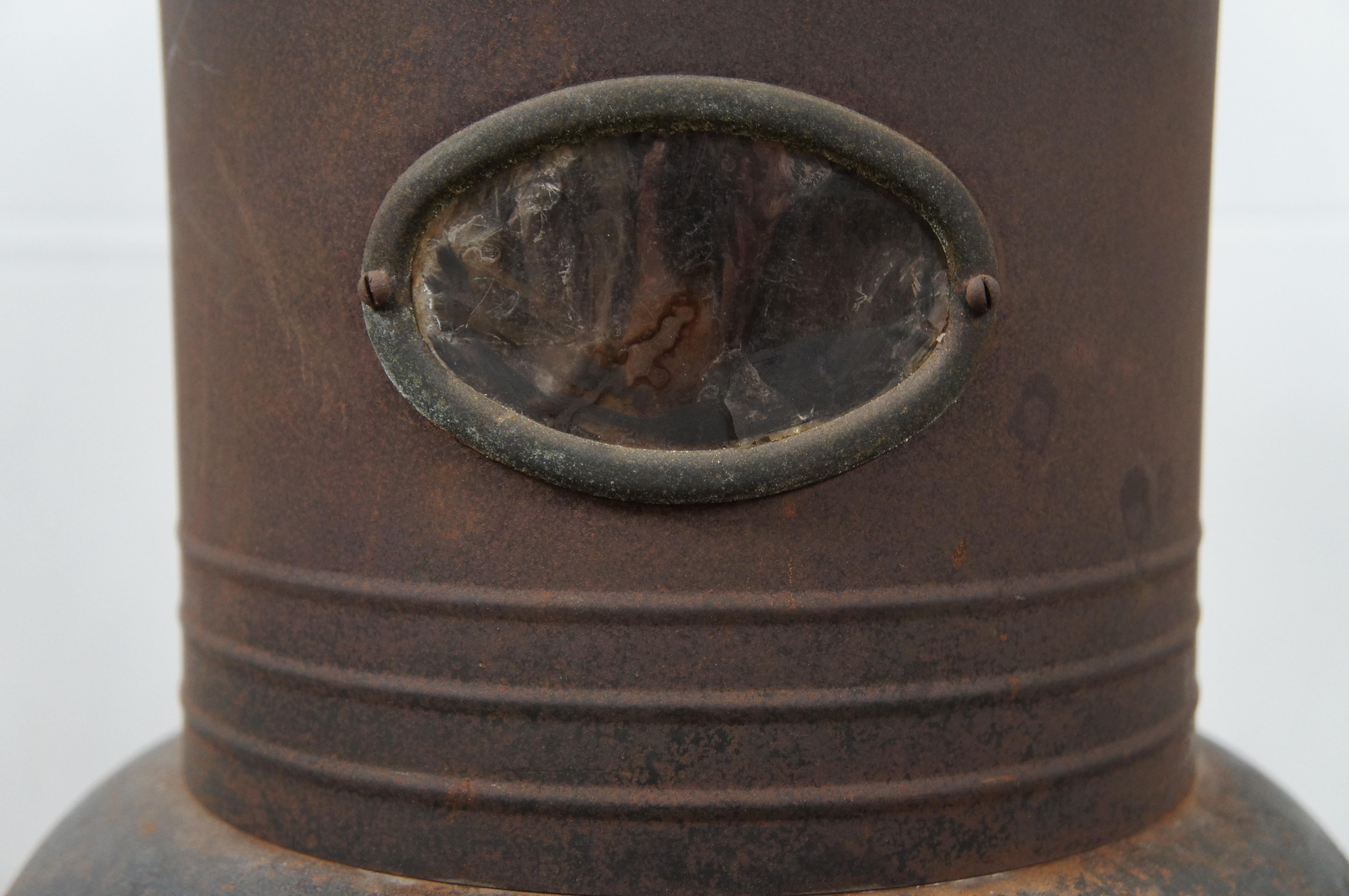 20th Century Antique Hibbard Spencer Bartlett True Value Kerosene Space Heater Cook Stove 24