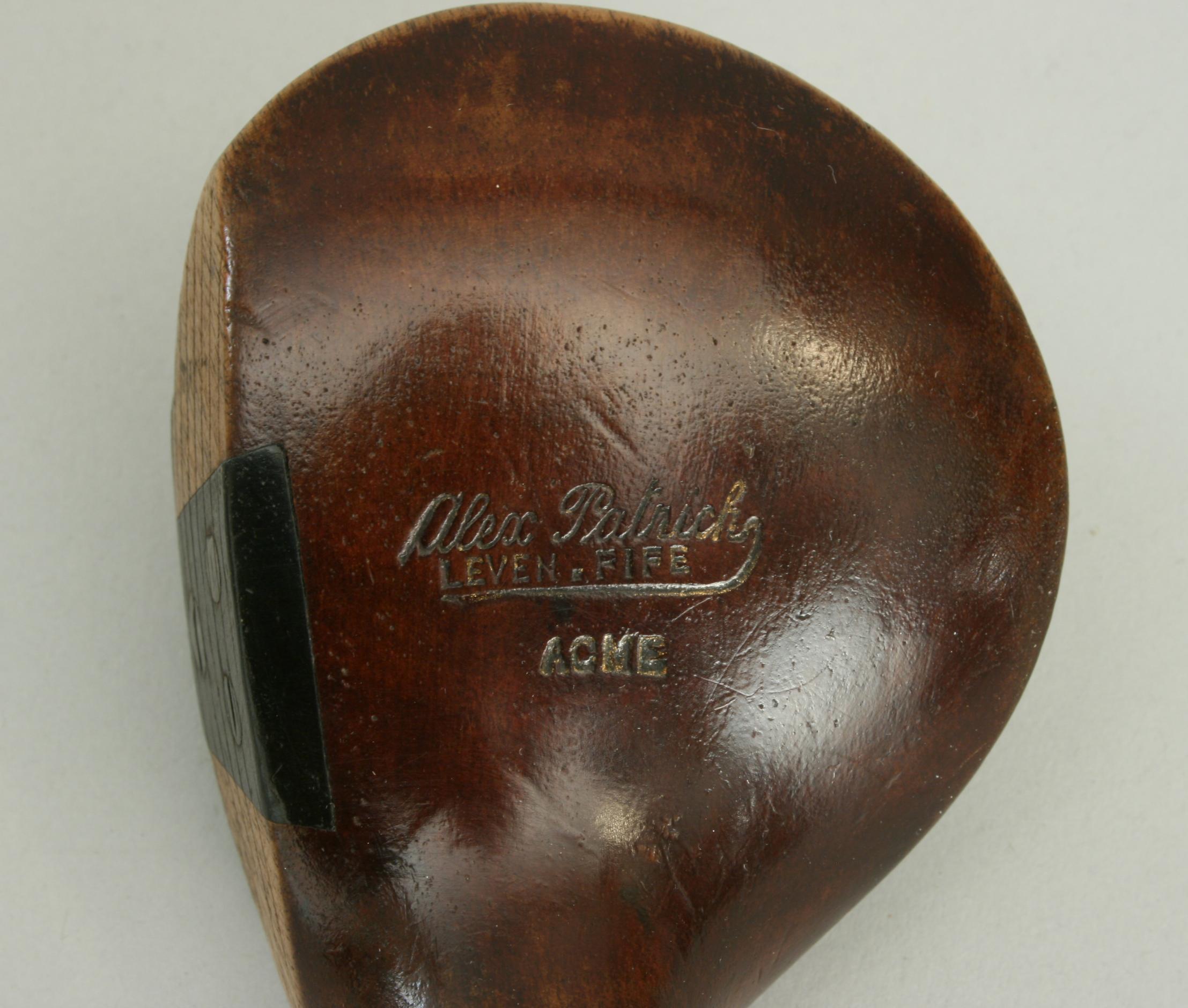 old wood golf clubs