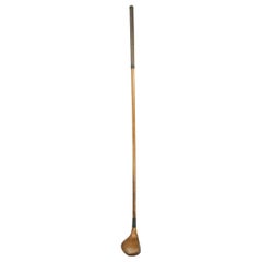 Antique Hickory Golf Club, Driver, Hunstanton, circa 1920