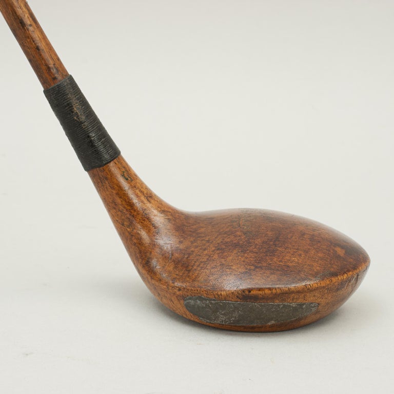 Antique Hickory Golf Club, James B. Halley and Co., Driver at 1stDibs
