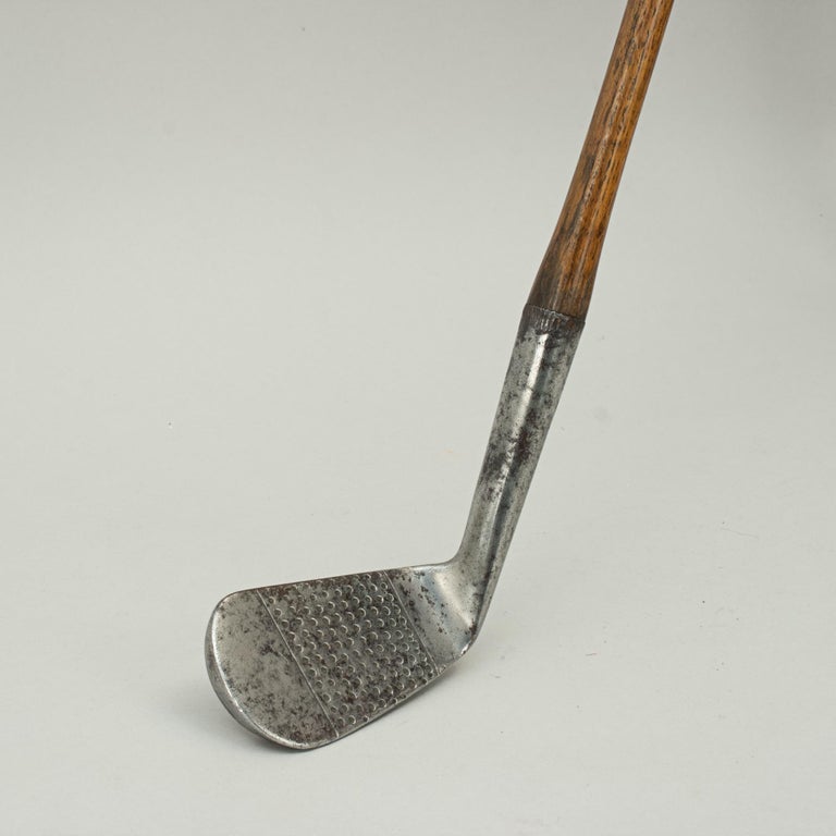 Antique Hickory Golf Club, Tom Stewart Iron with Personal Inspection ...