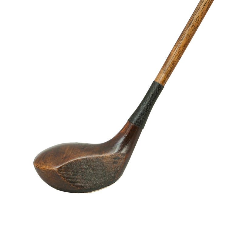 Antique Hickory Shafted Golf Club, Spoon by A. Dimon at 1stDibs