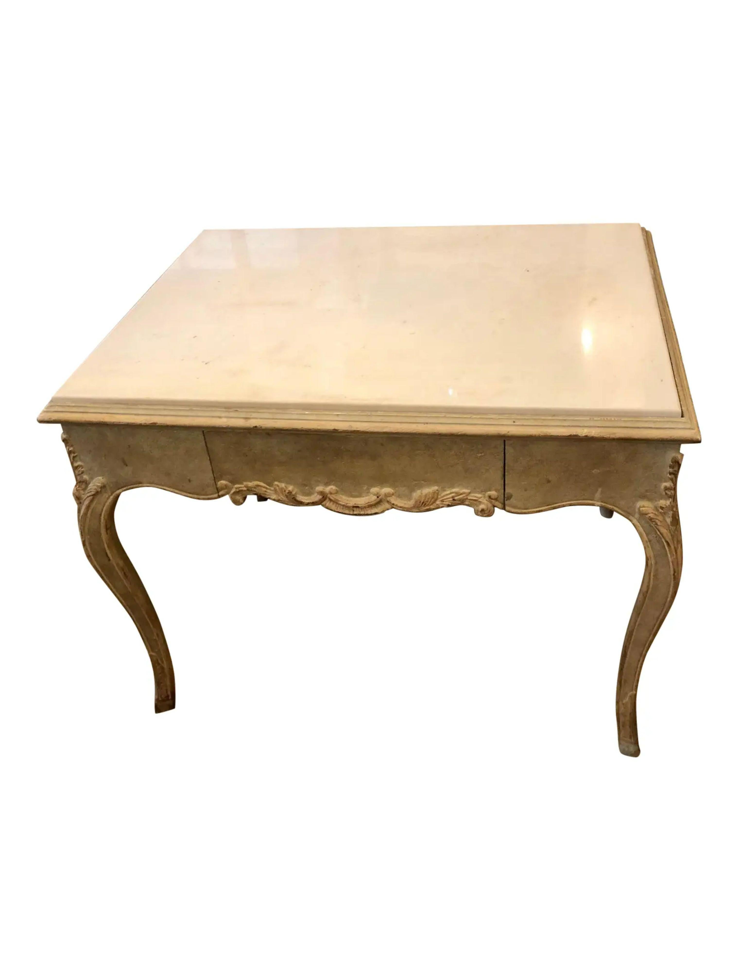 Antique Hideaway House Beverly hills marble top nightstand end or side table

Additional information: 
Materials: Marble, Wood
Color: Antique White
Period: 19th century
Styles: French Country, Italian
Item Type: Vintage, Antique or