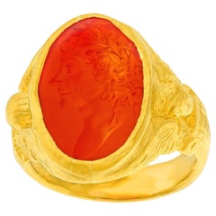22k Gold Signet Rings