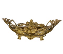 Antike hohe Qualität Französisch Bronze Jardiniere Art Deco Pflanzer