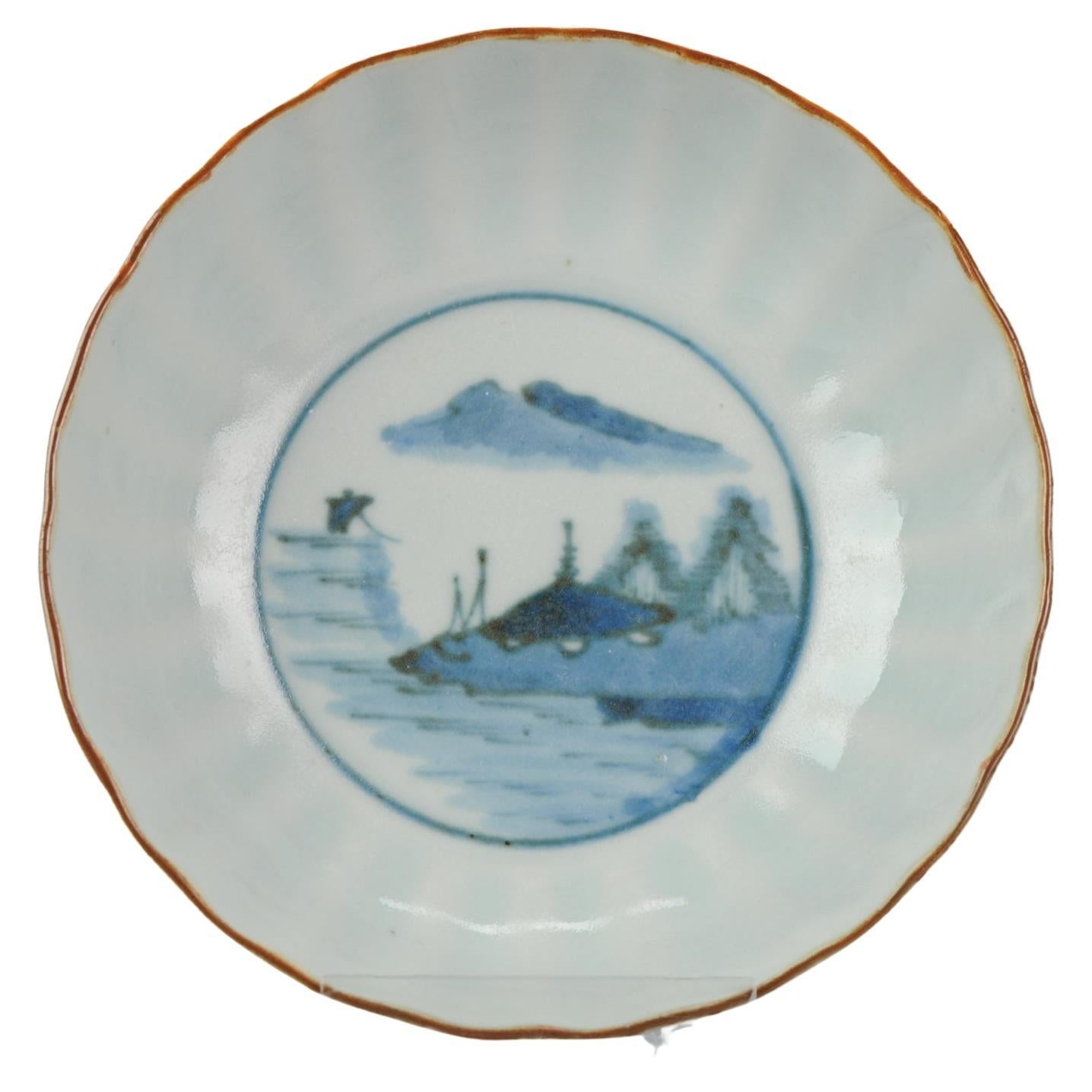 Antique High Quality Japanese Porcelain Bowl Arita Edo Japan, 18/19th Century For Sale