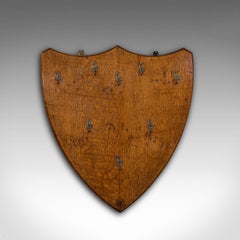 Antique Highland Lodge Key Keep, Scottish, Oak, Hallway Rack, Victorian, C.1850