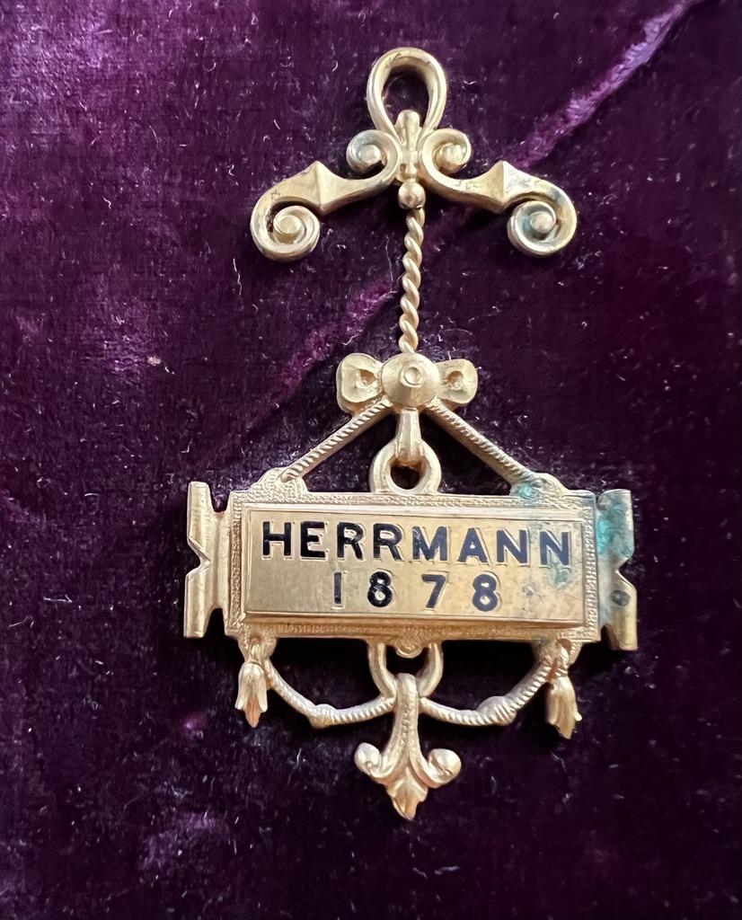 Antique Historical Judaica Freemasonry Memorial Plaque Vienna-Paris 1861-1886 For Sale 8