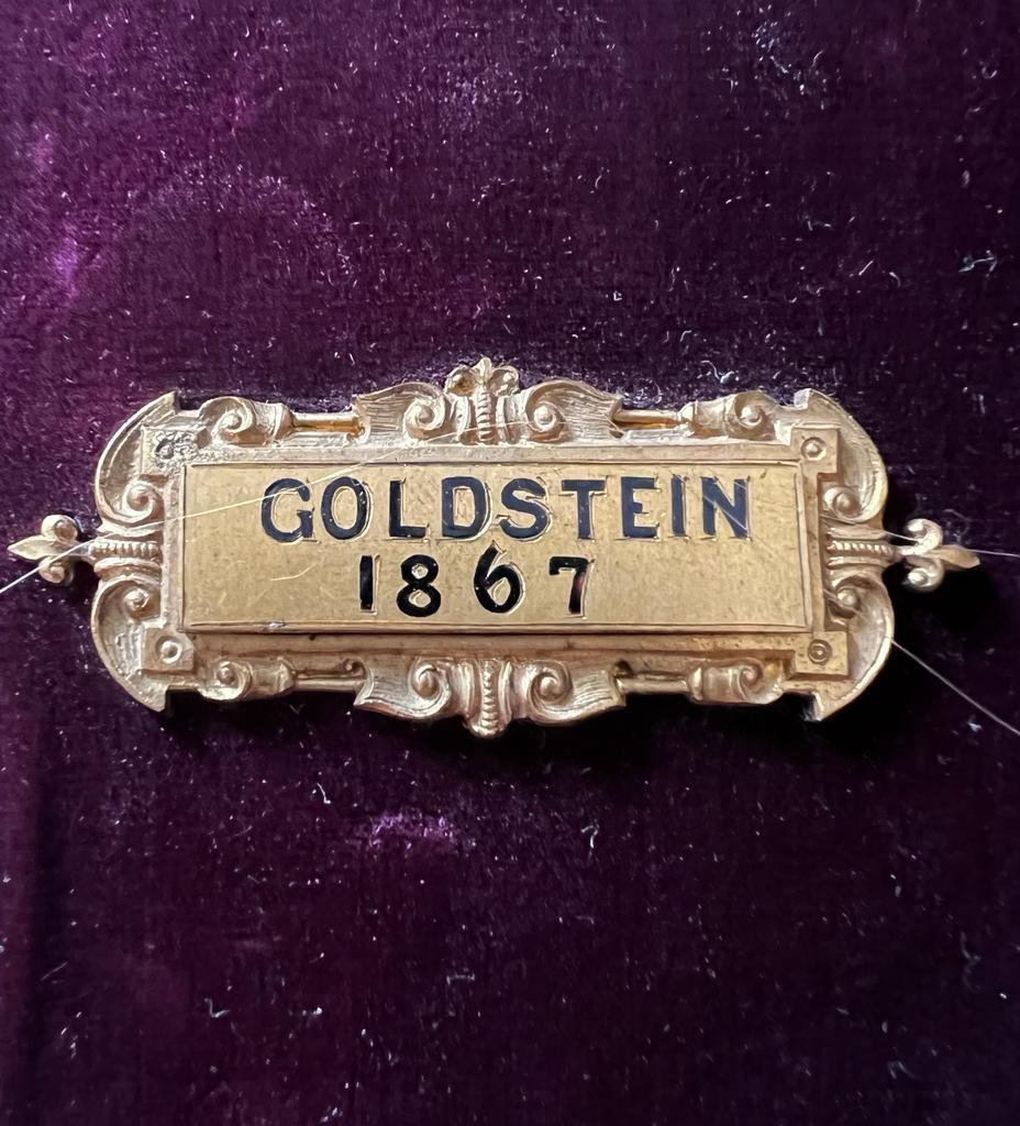 Antique Historical Judaica Freemasonry Memorial Plaque Vienna-Paris 1861-1886 For Sale 9