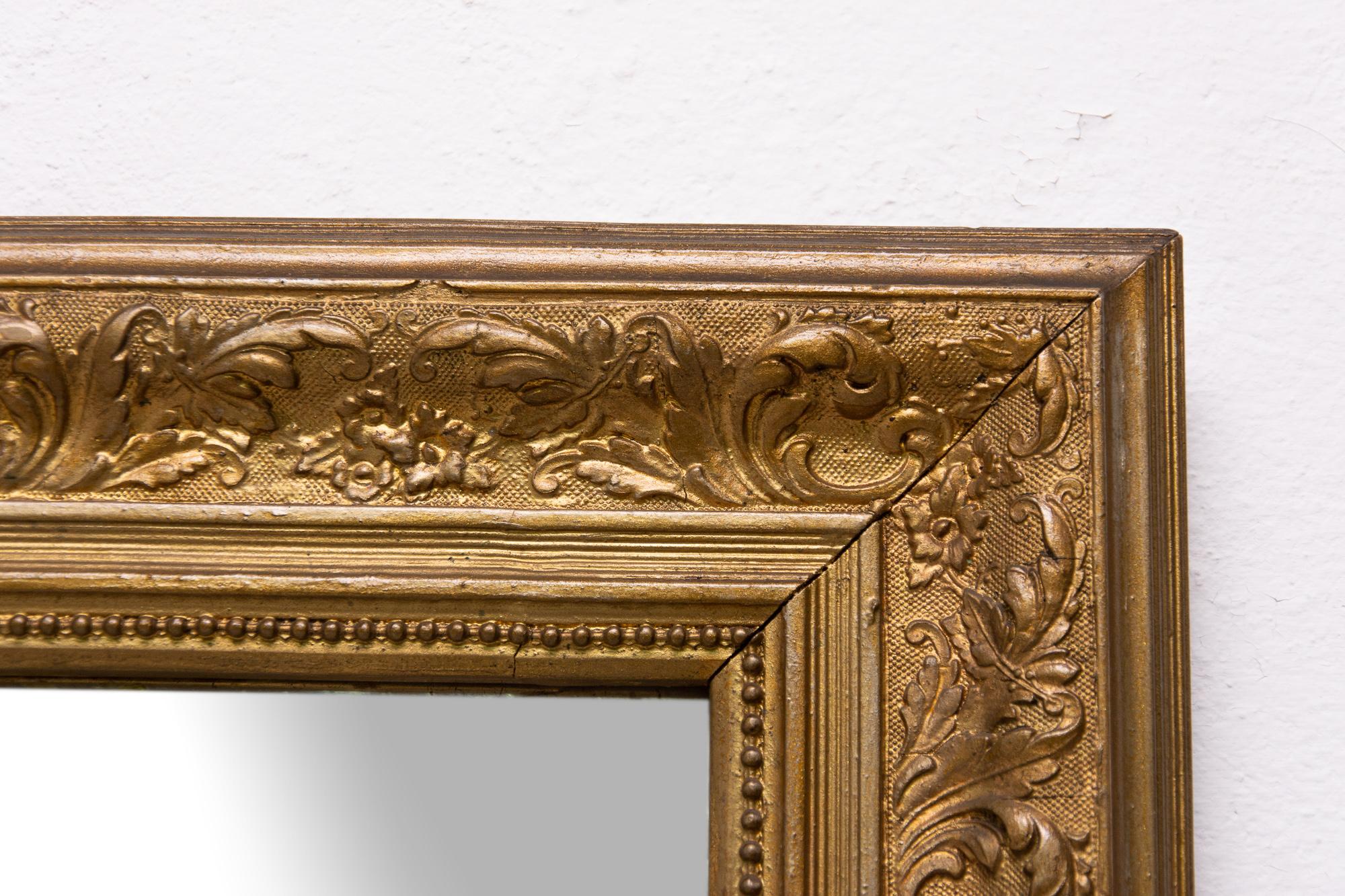 Antique Historicizing Mirror from the End of the 19th Century For Sale 1