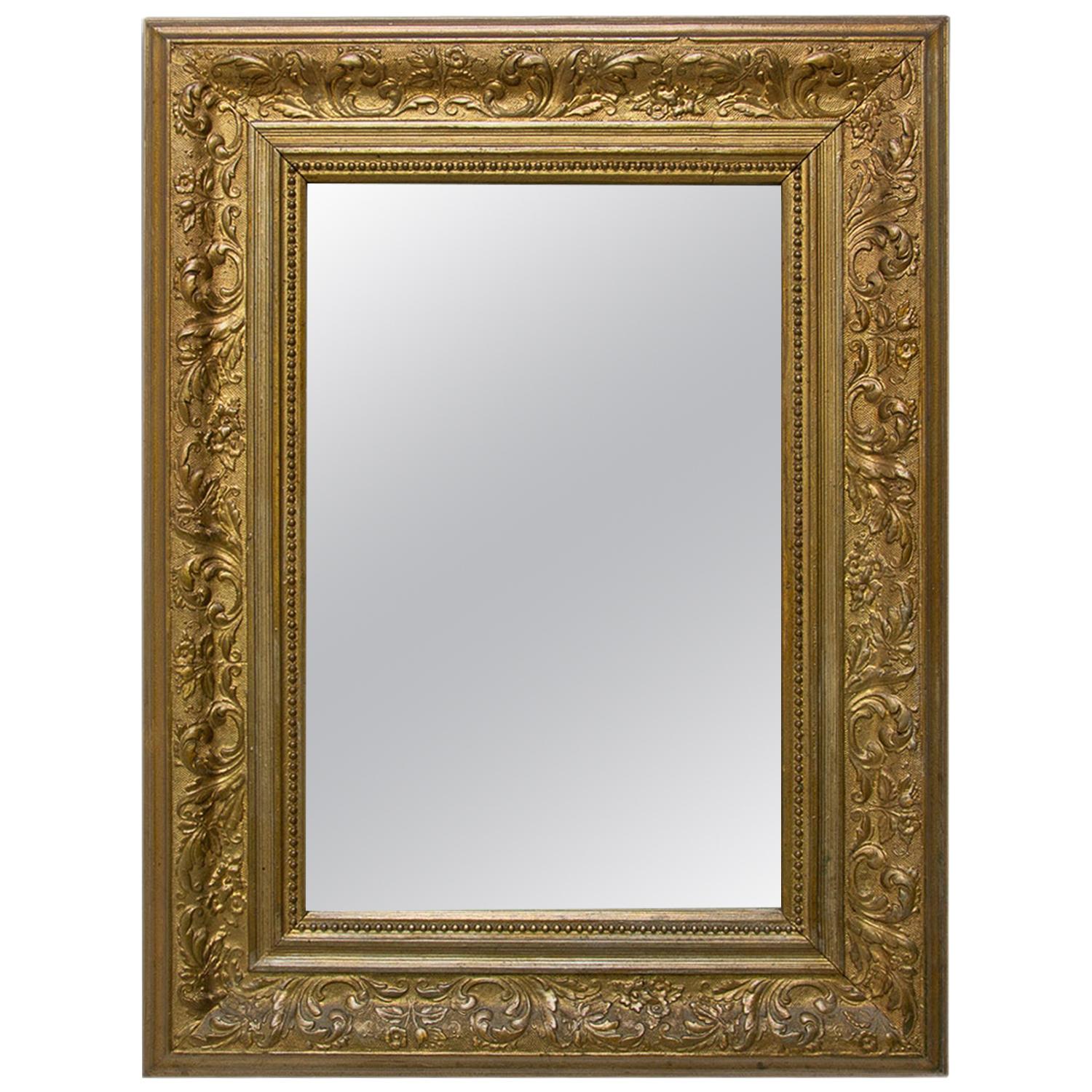 Antique Historicizing Mirror from the End of the 19th Century