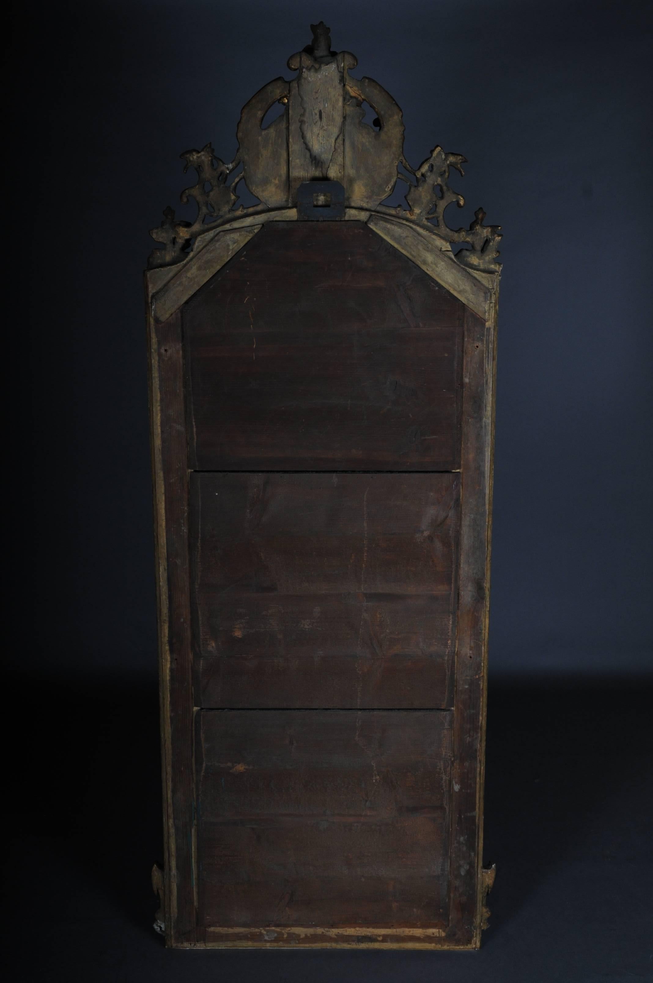 Antique Historism Mirror, circa 1870 3