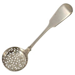 Antique HJ Lias & Son London England Sterling Silver Sugar Sifter 5 1/4" #19864