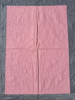 Antique Holmes County Ohio Amish Plain  Crib Quilt