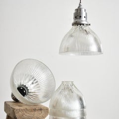 Antique Holophane Church Pendant Light