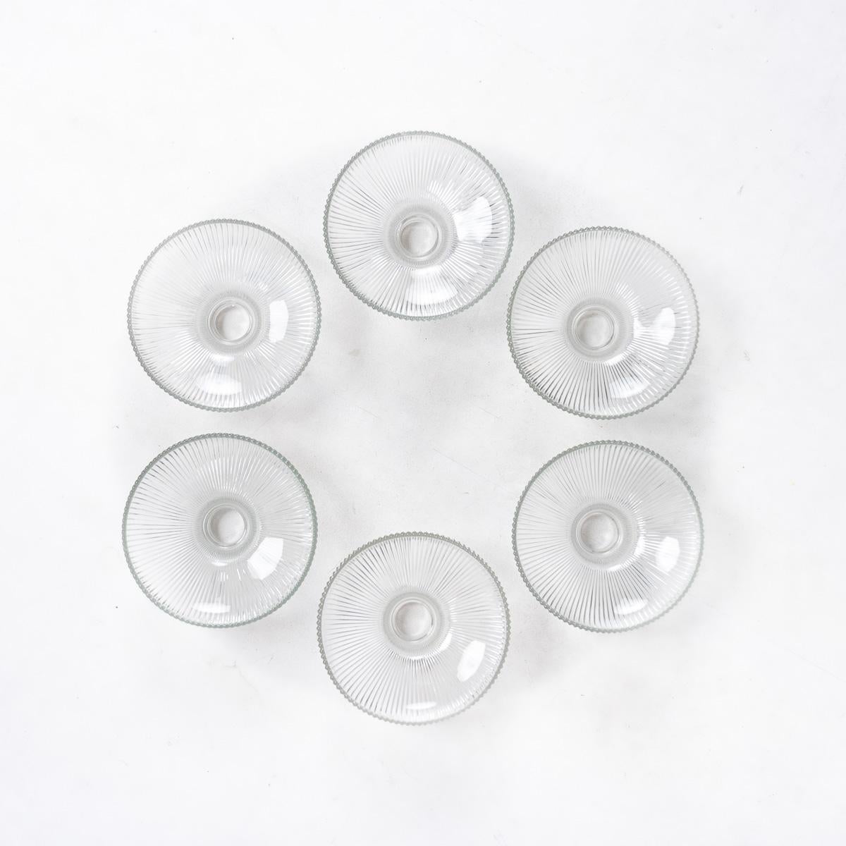 Antike Holophane Kleine Pagode Prismatisches Glas Pendelleuchten im Angebot 10