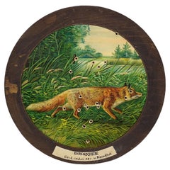 Antikes Honor Shooting Target mit Fuchs, Deutschland 1933