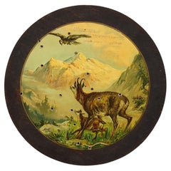 Antique Honor Target with Chamois and Eagle, Germany 1931