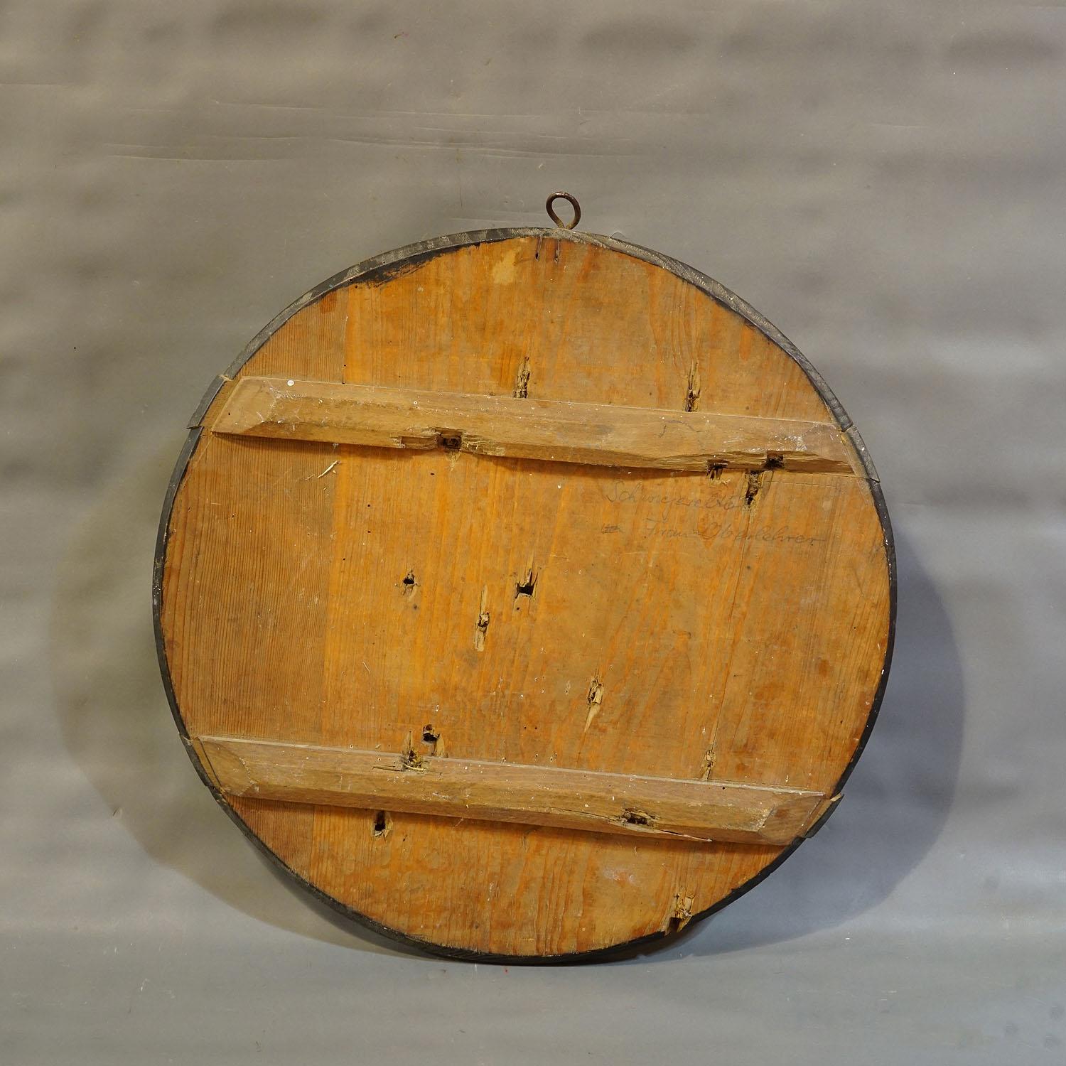Antique Honor Target with Knight and Castle 1902 im Angebot 1