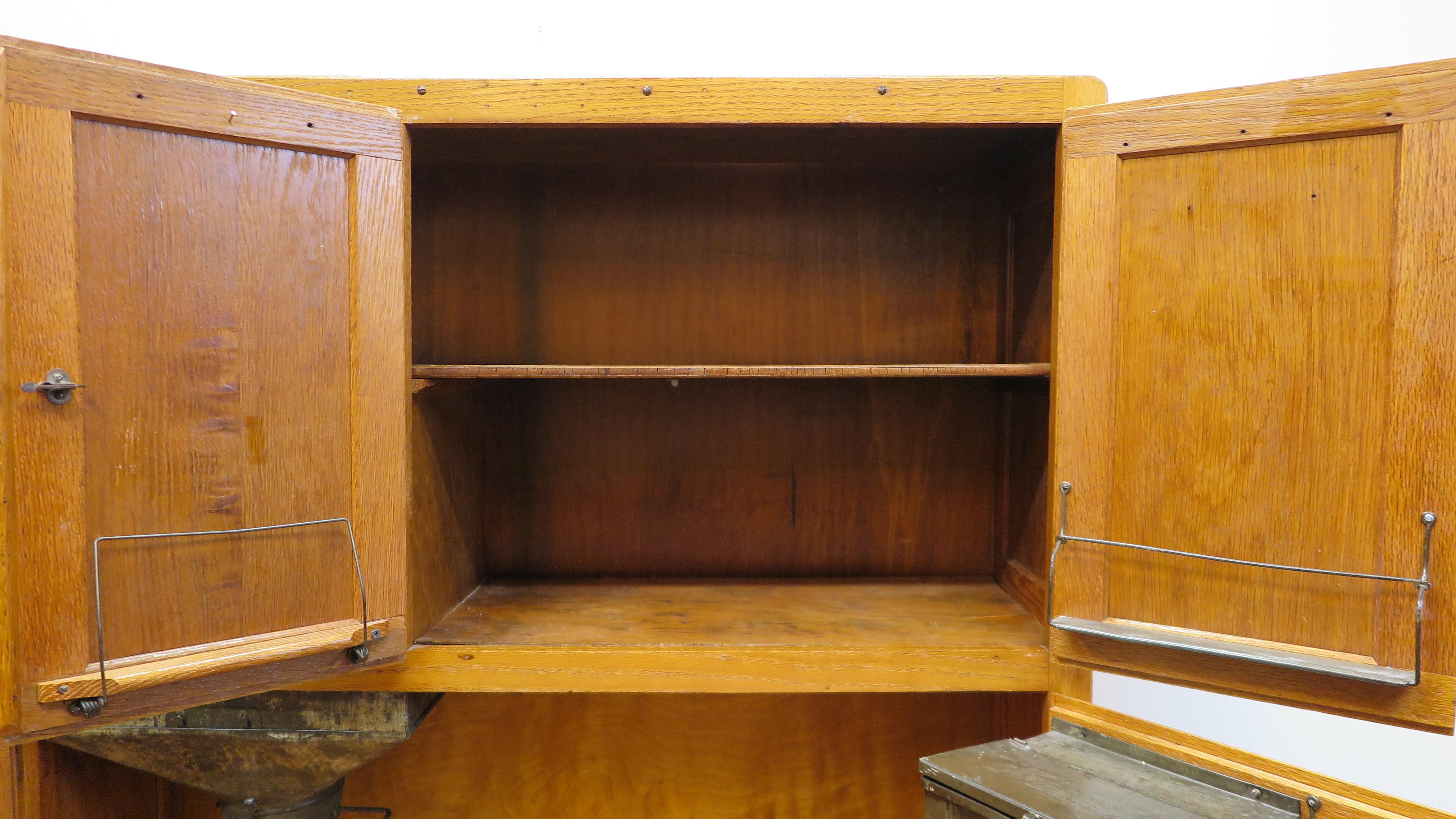 American Antique Hoosier Cabinet