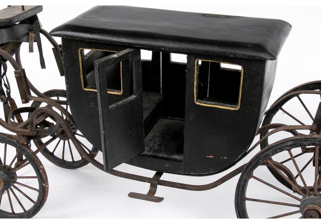 Antique Horse-Drawn Coach Model or Salesman’s Sample 1