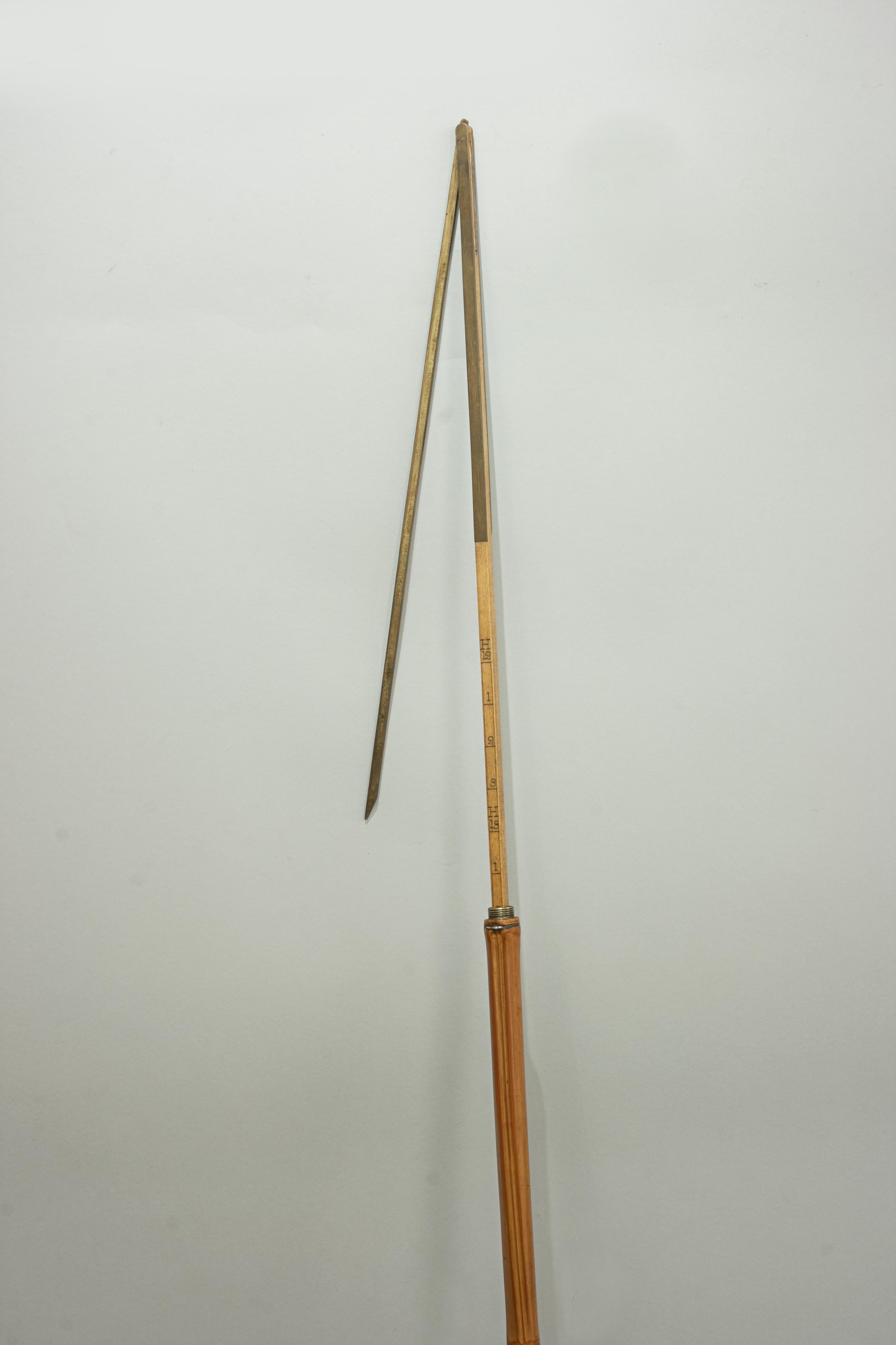 British Antique Horse Measure Stick by Arnold and Sons