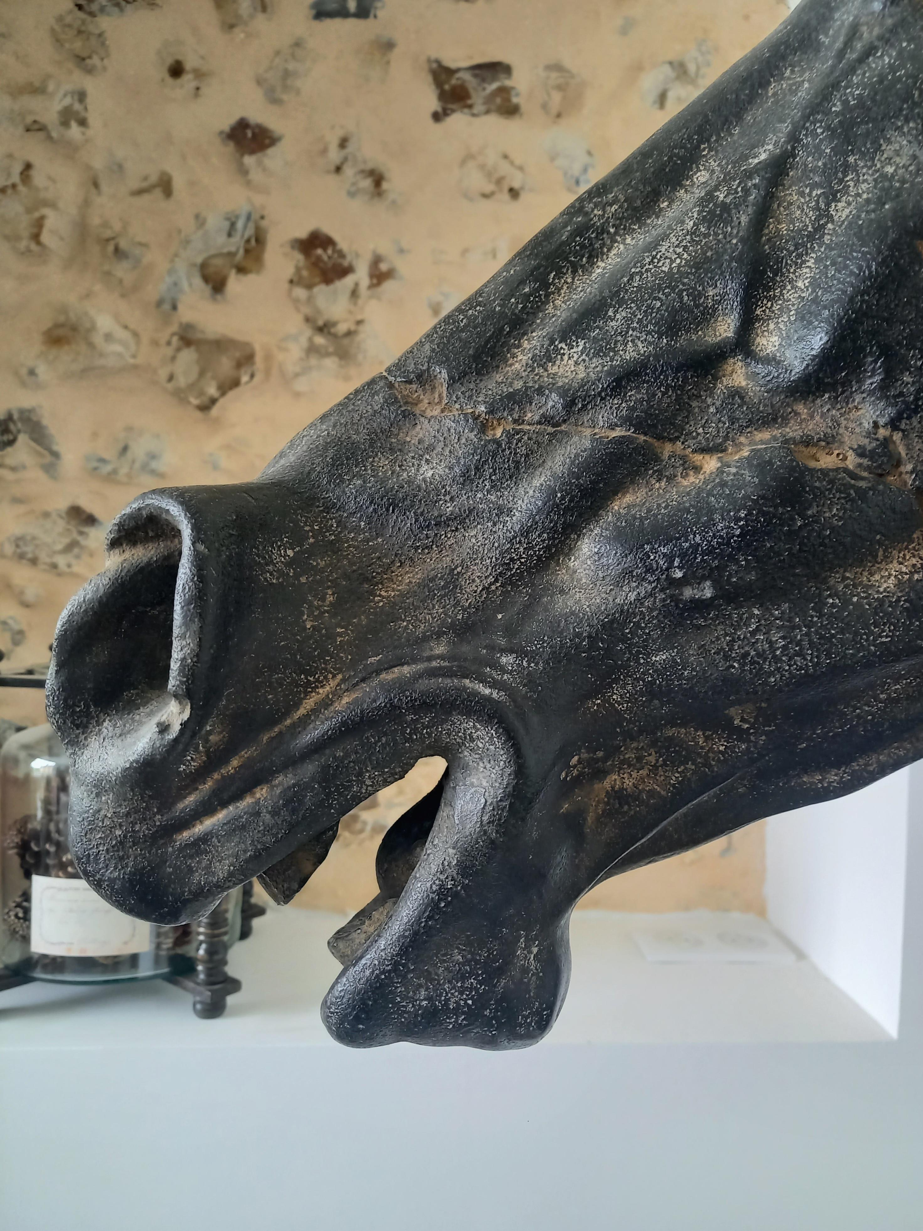 Contemporary Antique Horse Sculpture Reproduction For Sale
