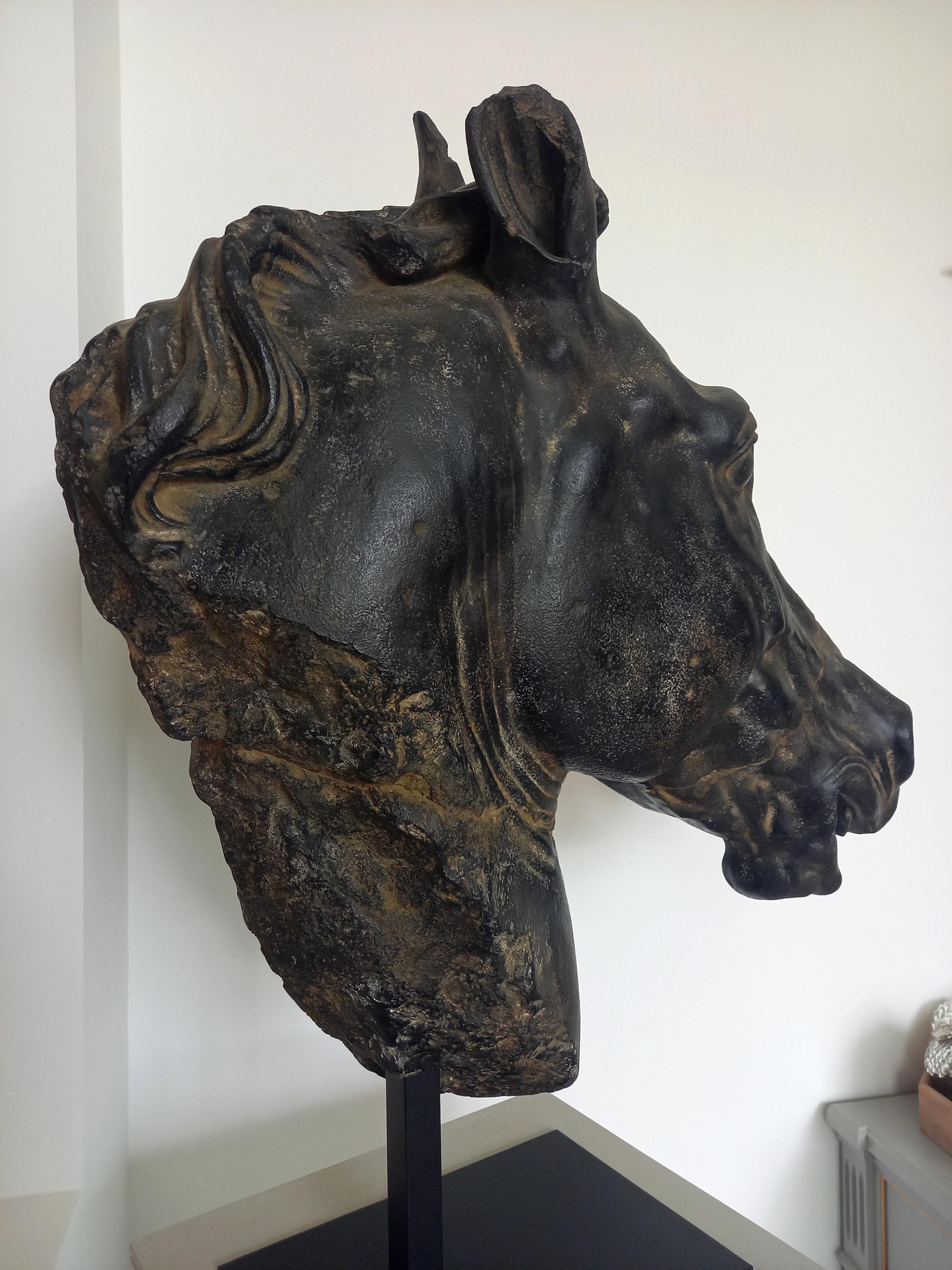 Antique Horse Sculpture Reproduction For Sale 2