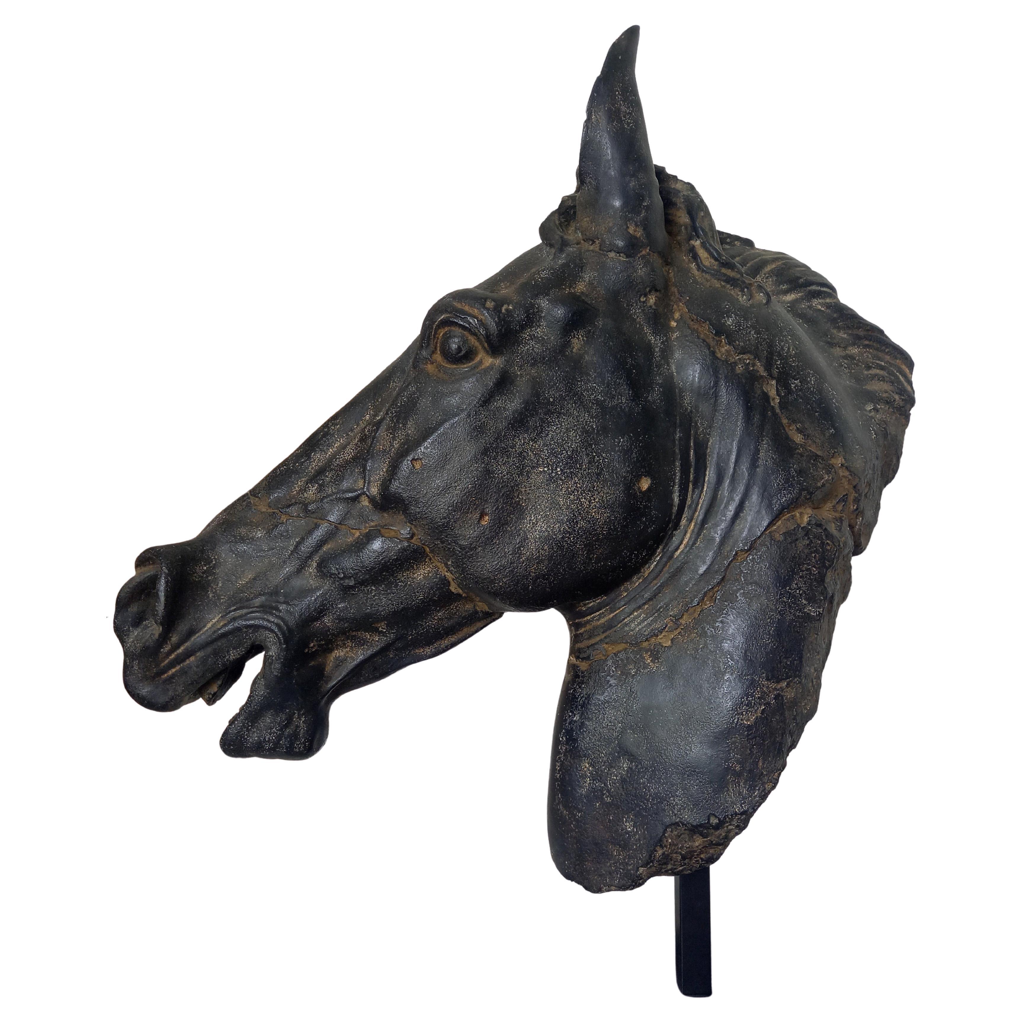 Antique Horse Sculpture Reproduction For Sale