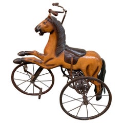 Antique, Horse Tricycle