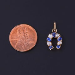 Antique Horseshoe Charm of 18k Gold