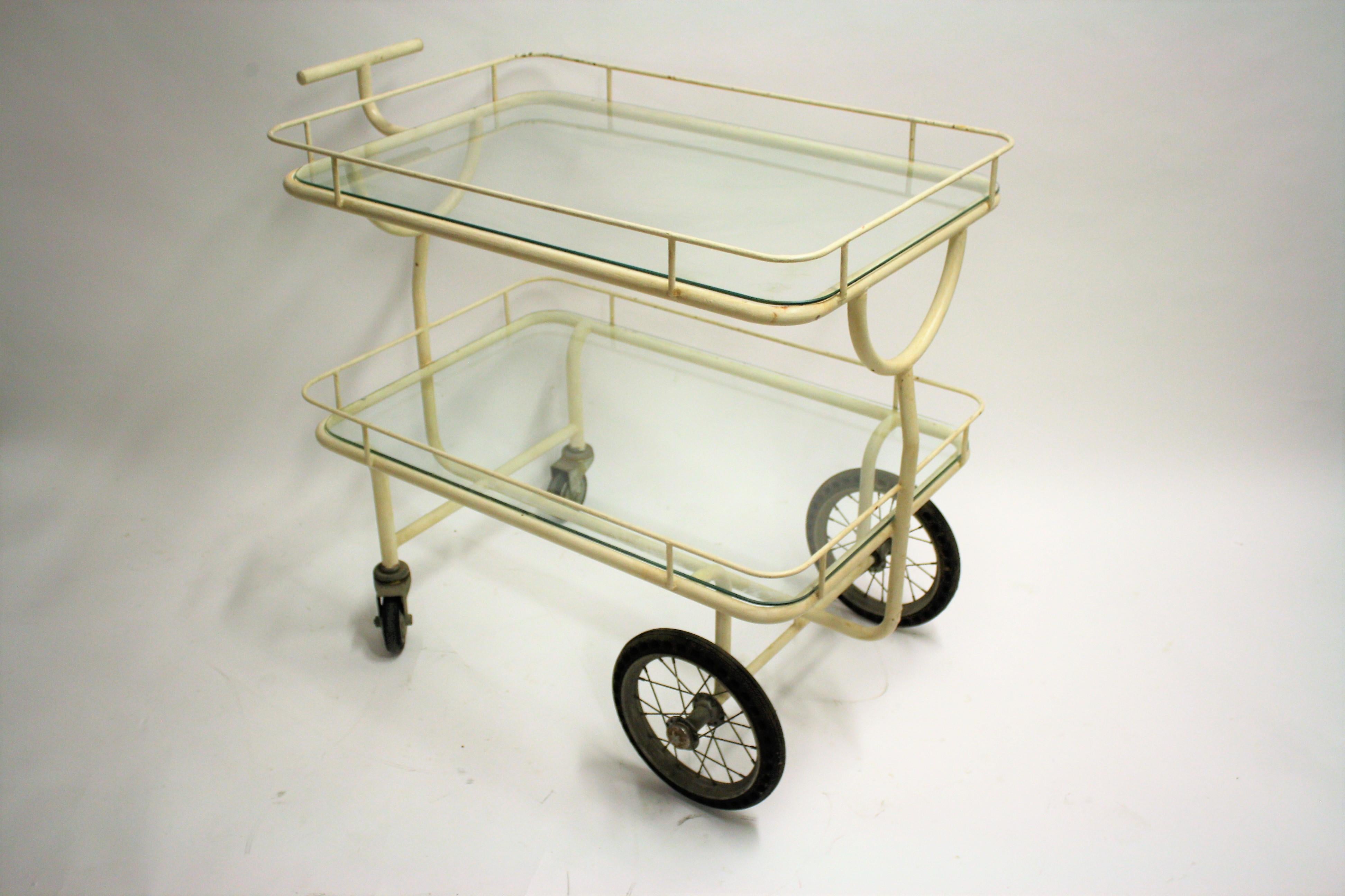Antique Hospital Trolley, 1940s 1