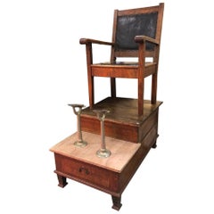 Antique Hotel Shoe Shine Stand