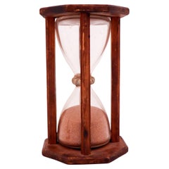 Antique Hourglass / Sandglass - 19th century - Wood and glass - 30 minutes