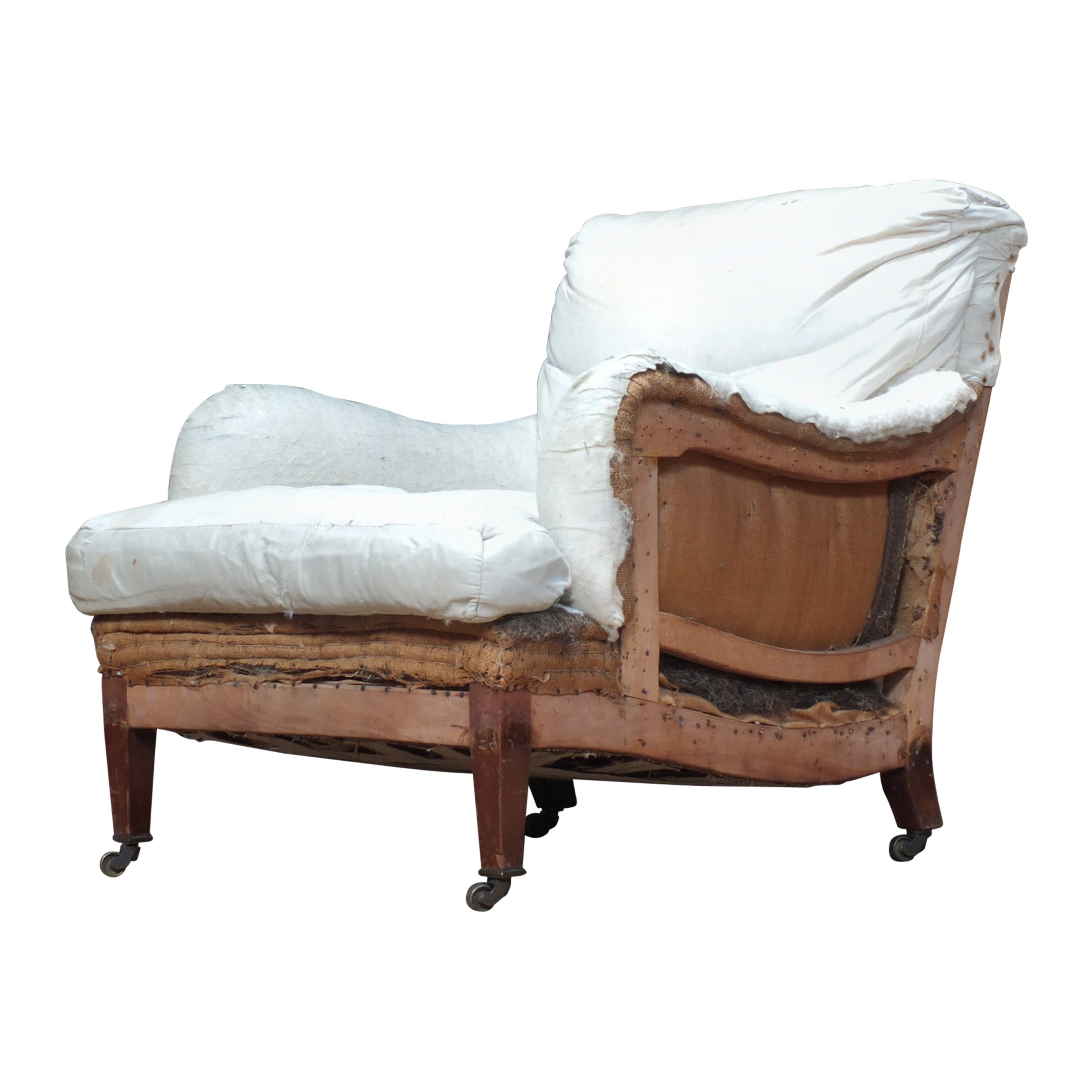 Antique Howard and Sons Bridgewater Armchair English, c1900